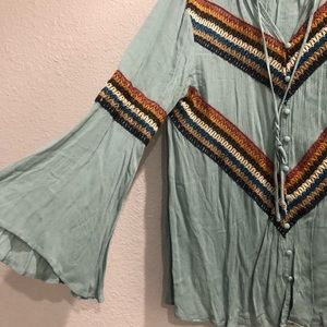 NWOT Bell Sleeve Top